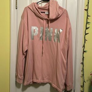 Pink hoodie